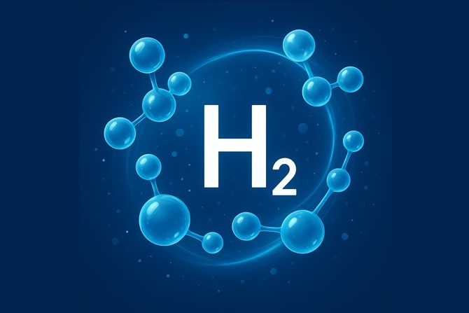 1fach Yoga | 1fach Gesund - Grafik Wasserstoffwasser